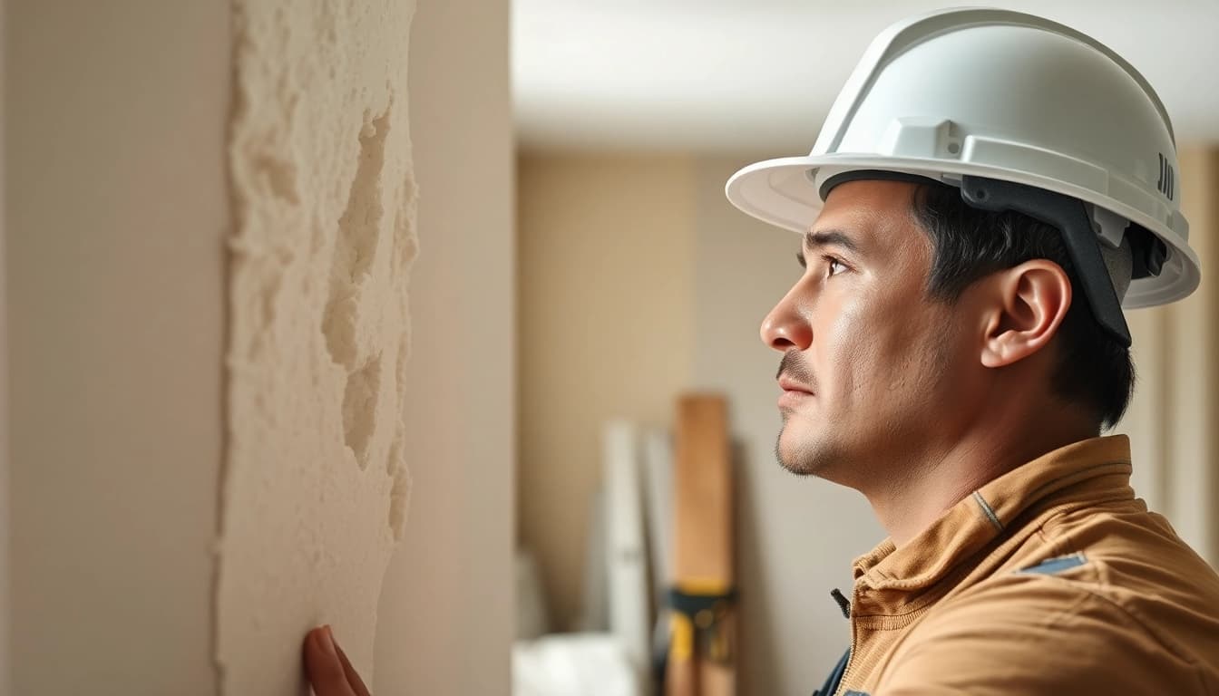 Get a detailed spray foam removal quote with a professional contractor assessing insulation.