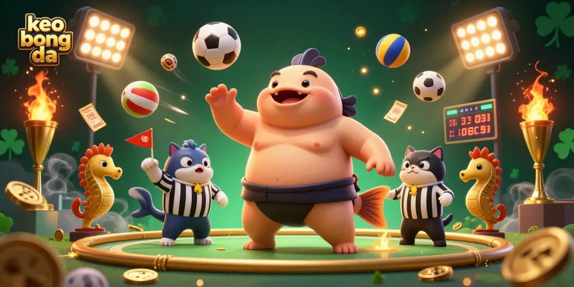 Engage with keo bong da sports betting insights through a lively underwater scene.