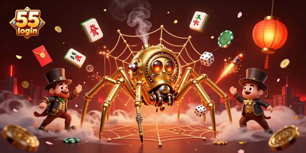 Engage in thrilling games with 55 lottery login at a vibrant online casino featuring rich visuals.