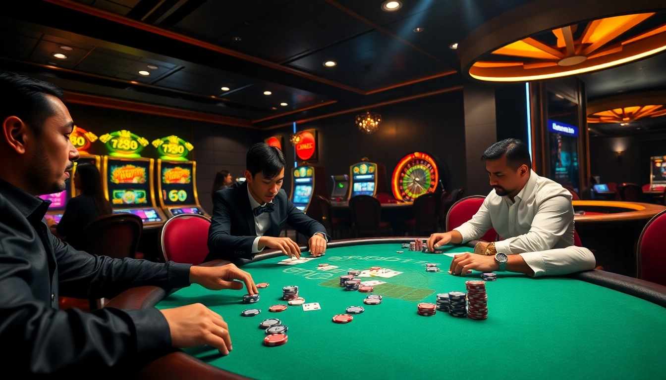 Experience thrilling gameplay at tx88's luxurious casino with poker, slots, and roulette.