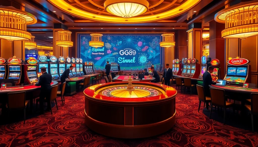 Experience the thrill of betting at GG88 COM, featuring vibrant casino tables and exciting gameplay.