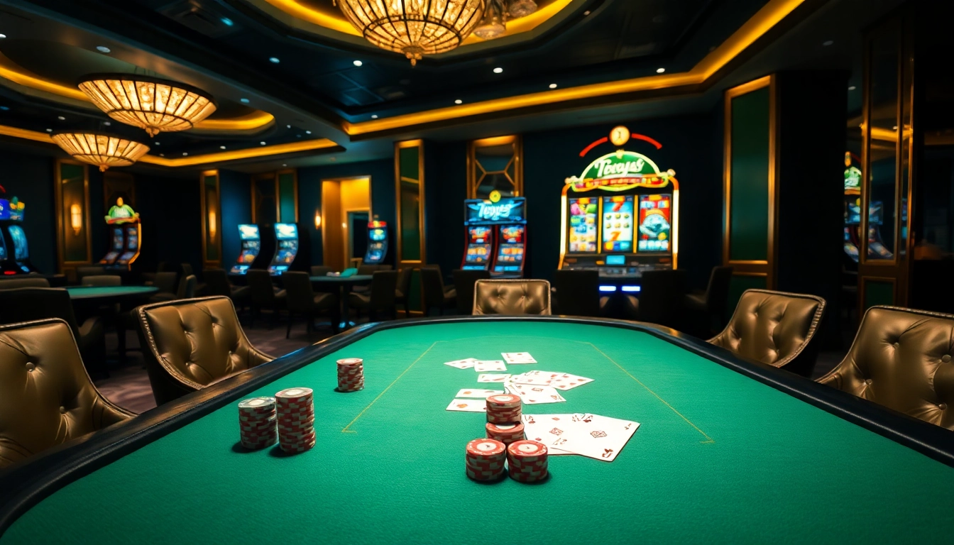Experience high-stakes Texas Hold'em action at 789f's luxurious casino.