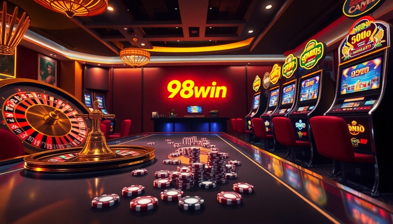 Experience thrilling gameplay at 98win with engaging games, vibrant visuals, and exciting betting options.