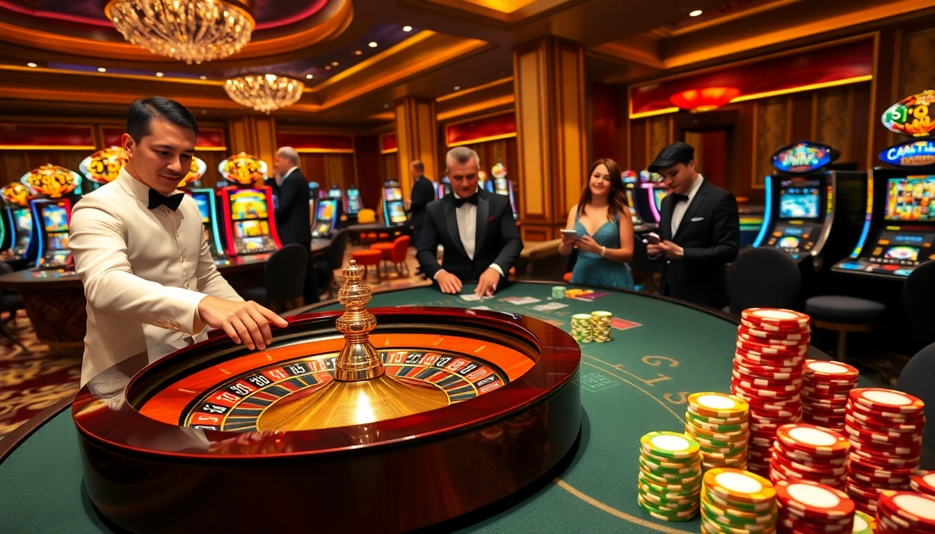 Experience vibrant casino excitement with https://ta88c.com, featuring roulette, poker, and engaging gameplay.
