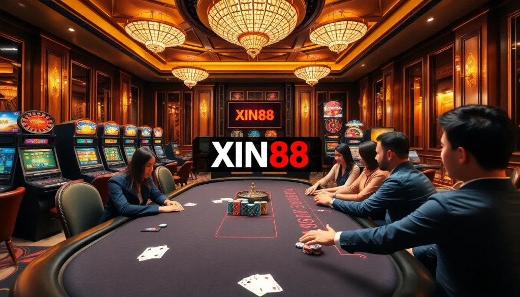 XIN88 offers a vibrant online gambling experience with exciting games and sleek interfaces.