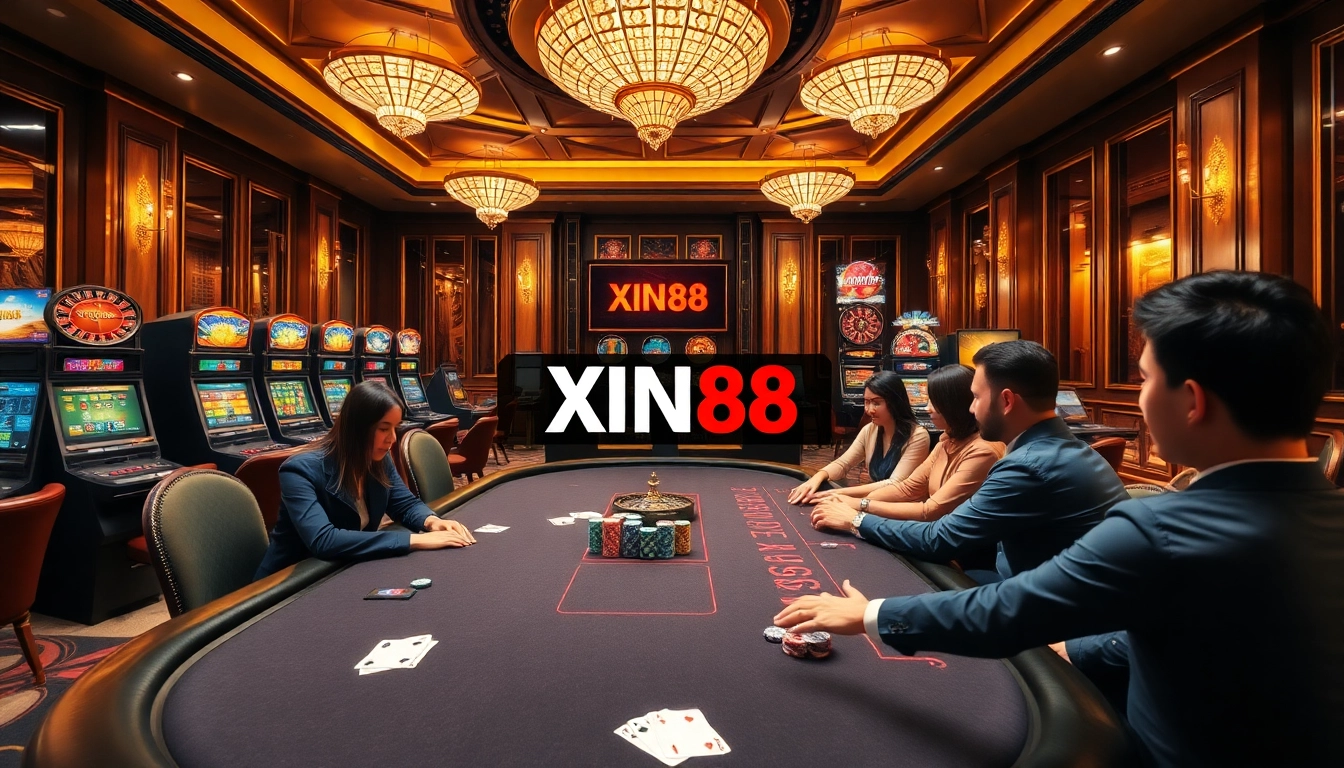 XIN88 offers a vibrant online gambling experience with exciting games and sleek interfaces.