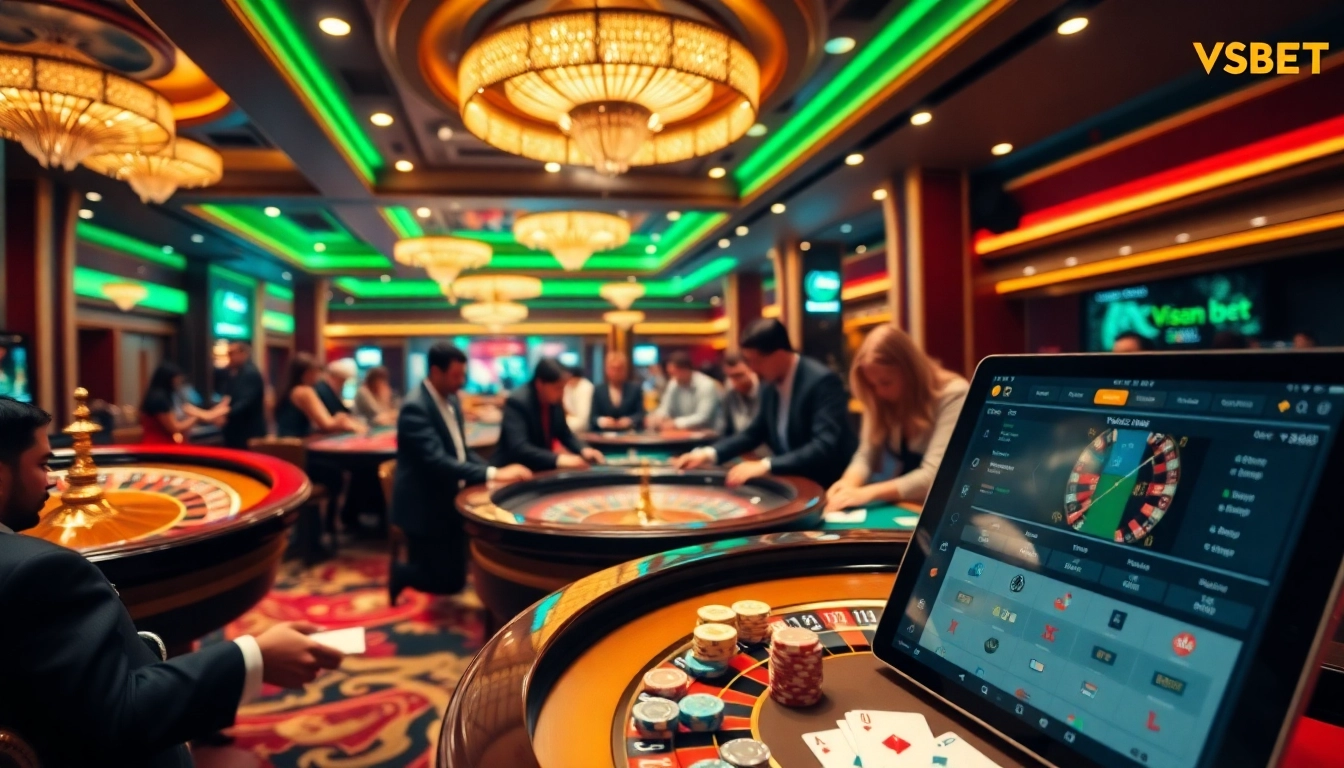 Experience the thrill of Nhà cái VSBET with vibrant casino games and betting moments.