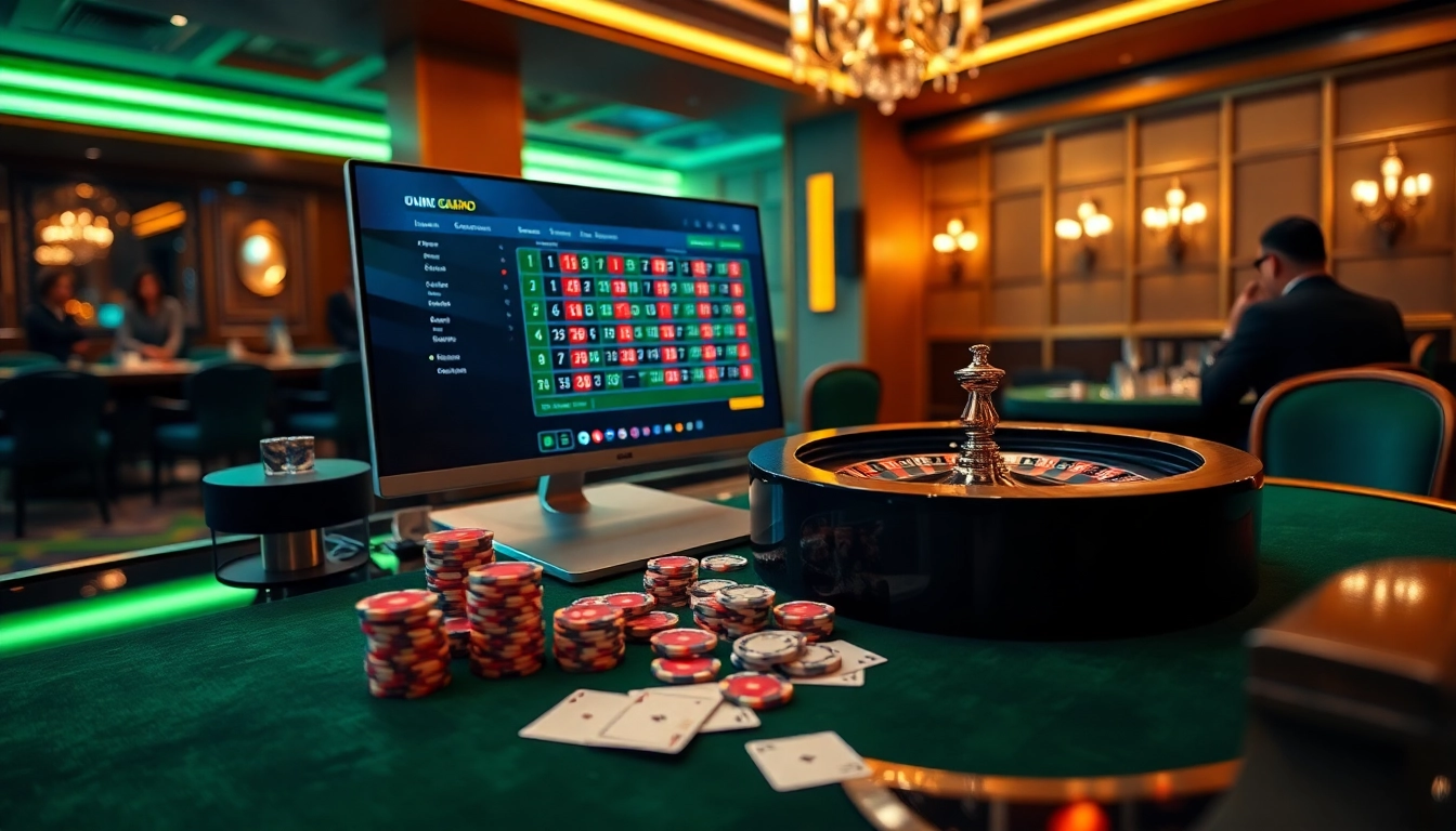 Experience pg99's thrilling online gambling environment with poker chips and roulette wheels.