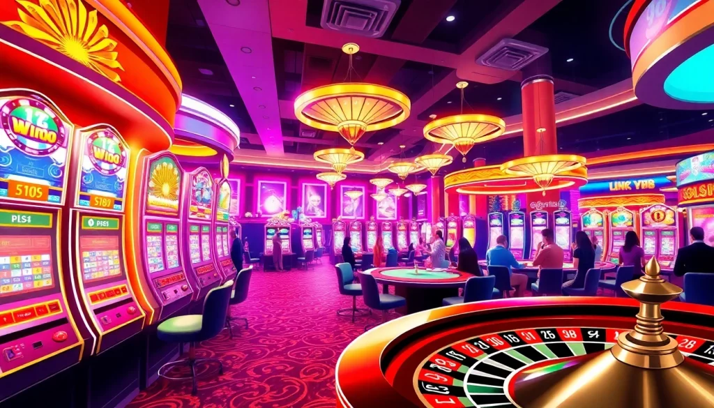 Experience the excitement of king88 with vibrant casino games and happy players.