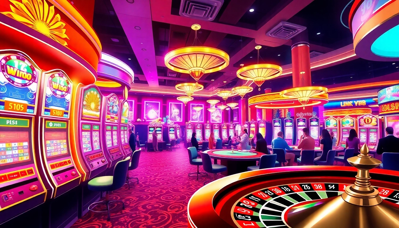 Experience the excitement of king88 with vibrant casino games and happy players.
