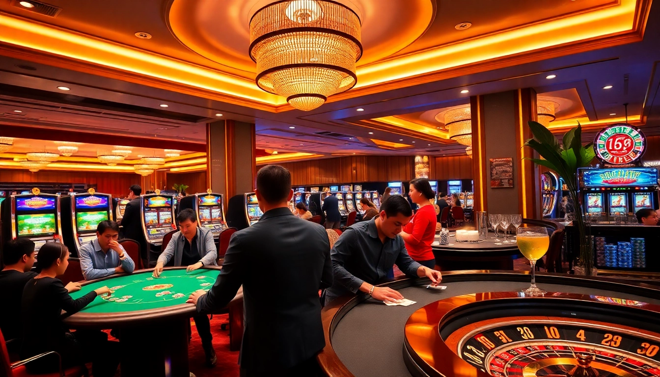 Experience the thrill of gambling at Nohu's luxurious casino tables, with vibrant games and cocktails.