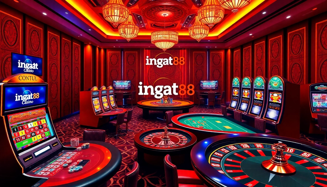 Experience thrilling wins at ingat bola88 casino with vibrant tables and exciting games.