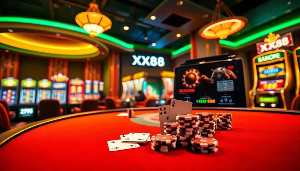 Experience the thrill of Nhà cái XX88 with luxurious gaming options and engaging casino action.