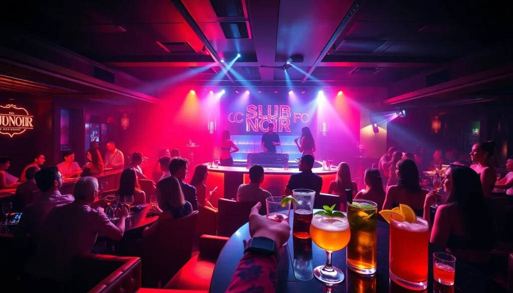 Experience the vibrant nightlife at Club sxm with elegant interiors and captivating performances.