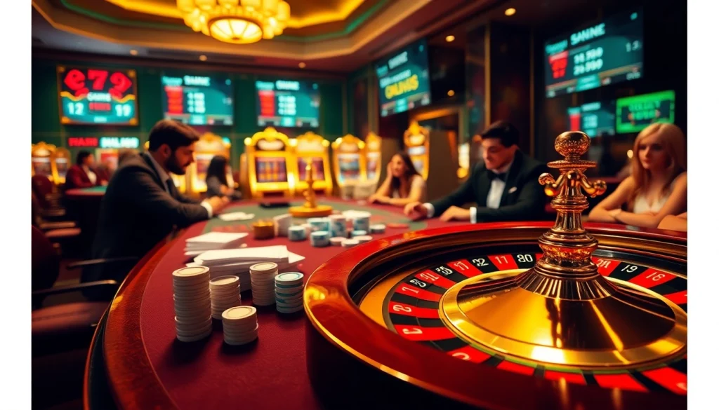 Experience thrilling gameplay at https://okfun.social/ with polished poker chips and vibrant roulette wheels.