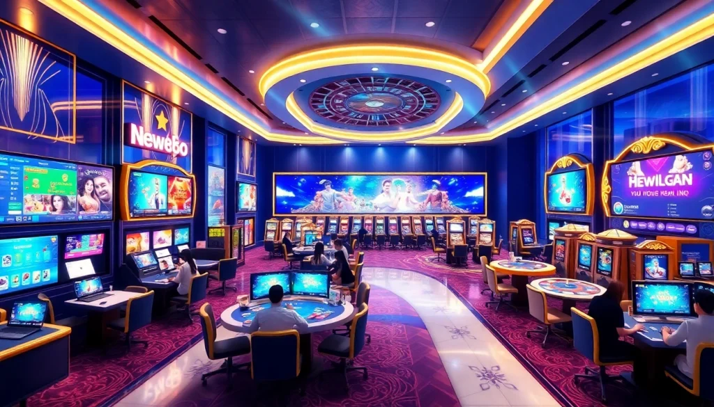 New88go.com showcases a thrilling online gaming experience with modern casino games and vibrant atmosphere.