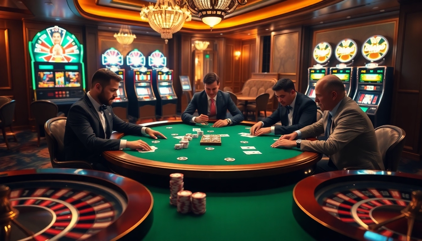 High-stakes poker game featuring bem88 branding with colorful chips and cards on a casino table.