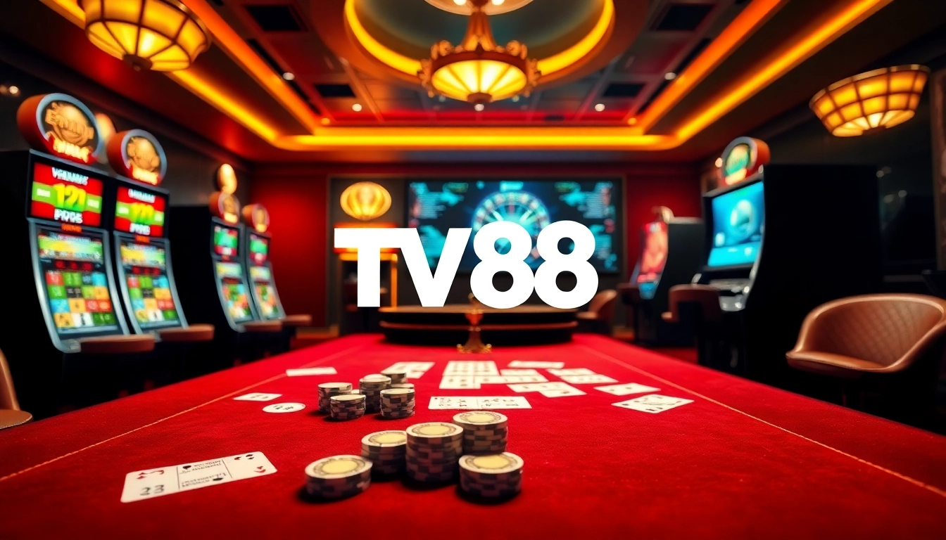 Engage with TV88's exciting online casino offering slots, tables, and dynamic gameplay.