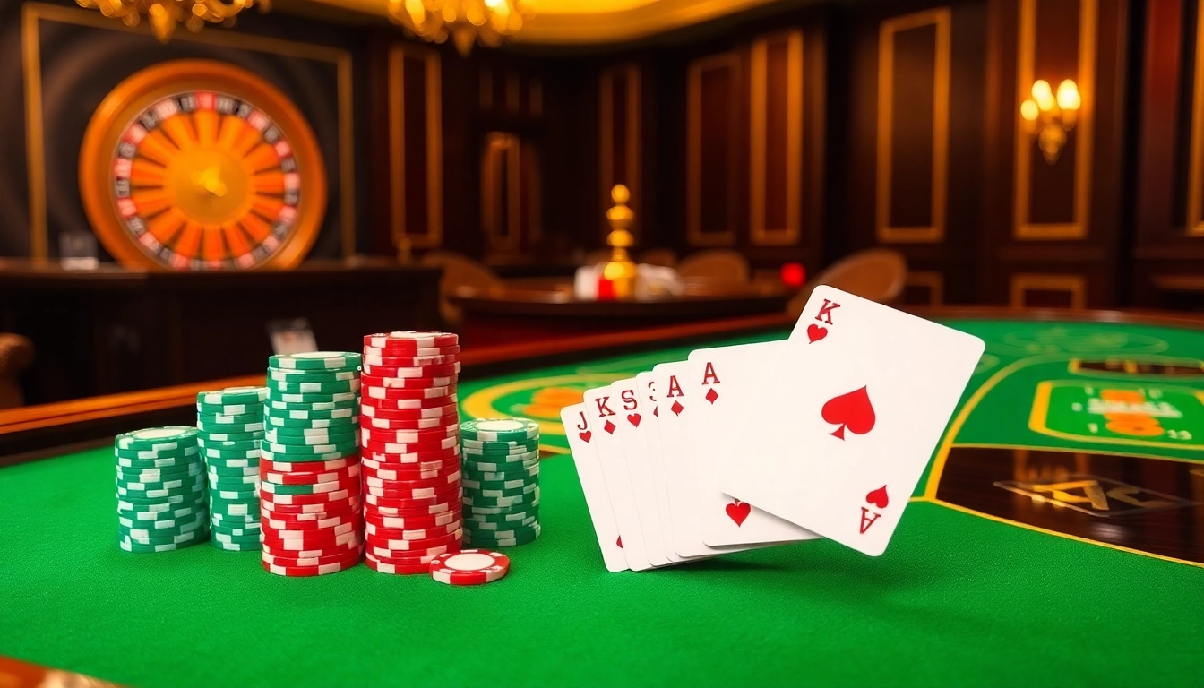 Experience the thrill of winning at casino 88BET with vibrant chips and dealer action.