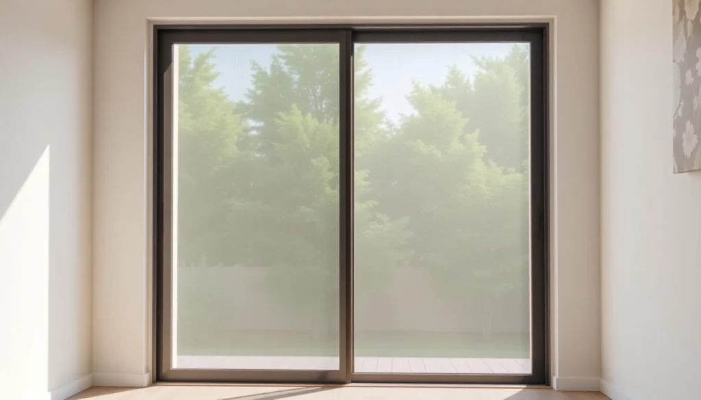 Secure fly screen for patio doors, enhancing airflow while keeping bugs at bay.