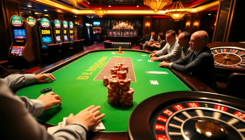 Discover thrilling casino gameplay at https://98wincom.best/ with vibrant tables and engaged players.