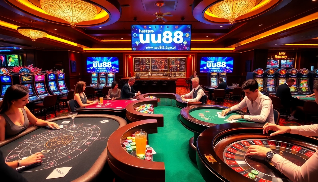 Experience the excitement of online gambling at https://uu88.gl/ with vibrant casino visuals and dynamic gameplay.