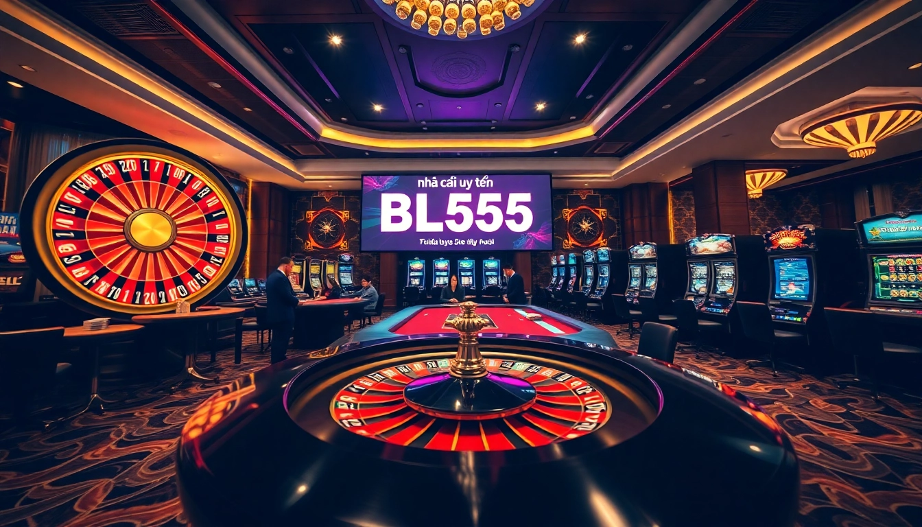 Experience the thrill of gambling at nhà cái uy tín BL555 with vibrant casino games and professional setup.