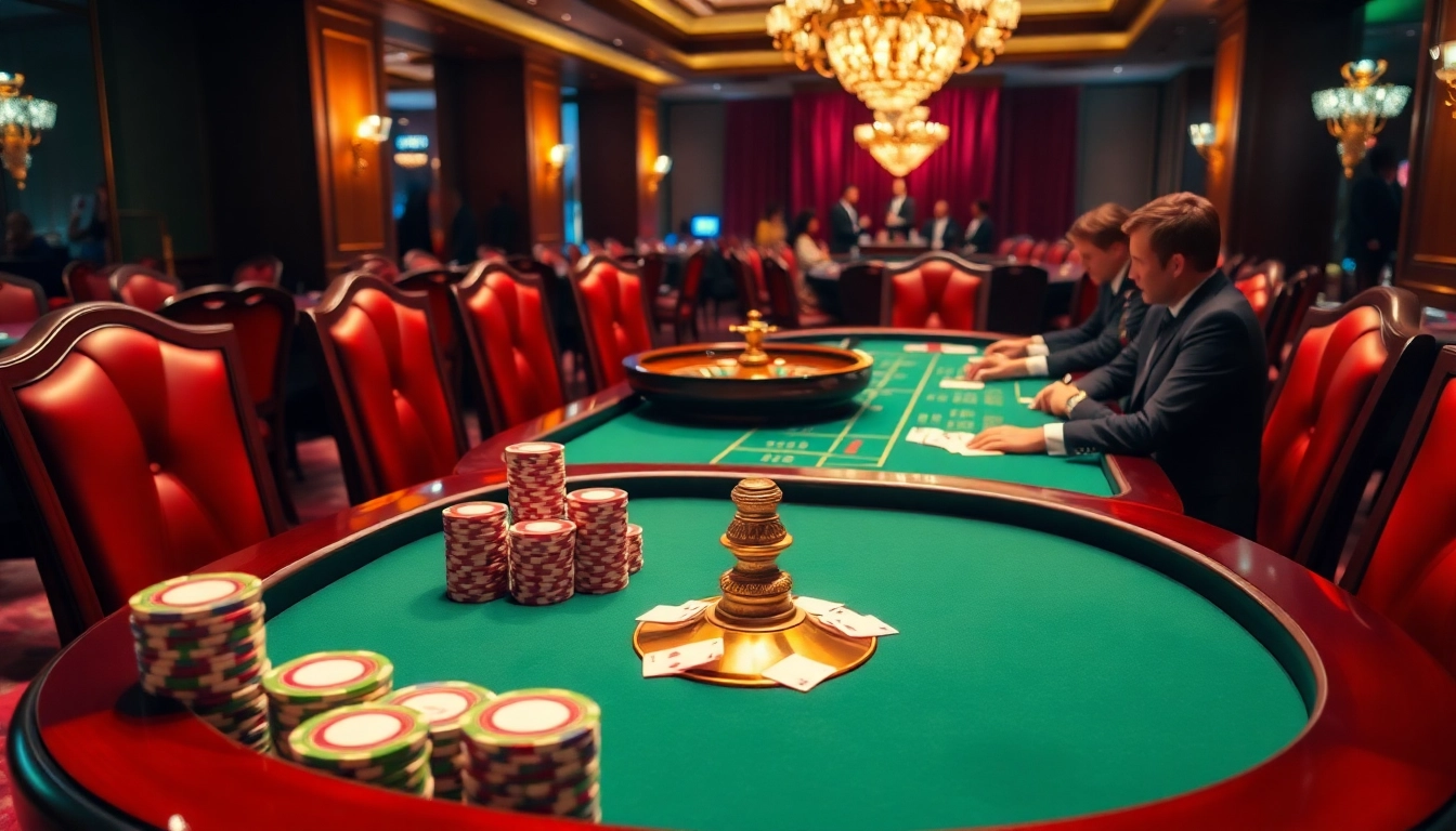 Experience high-stakes gaming at the 88i casino table with poker chips and cards.