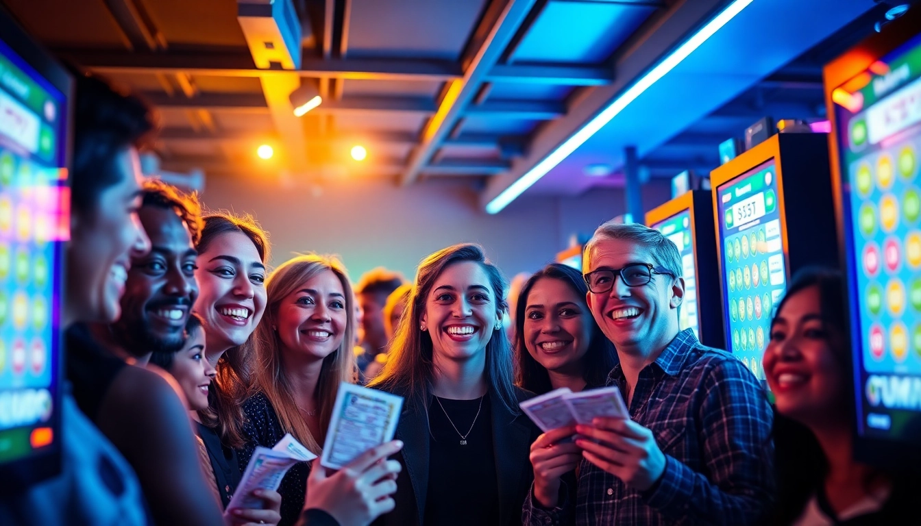 Engaging scene at https://92lotteryclub.com/ showcasing a lively lottery club atmosphere.