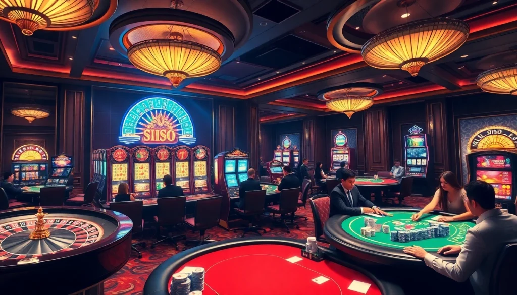 Experience the excitement of betting at https://79king.osaka/ with vibrant casino games and luxurious settings.