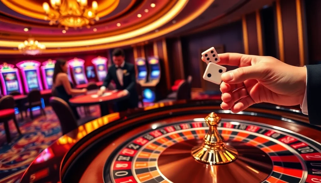 Experience the excitement of Luckywin as players enjoy thrilling casino games, dice, and luxury.