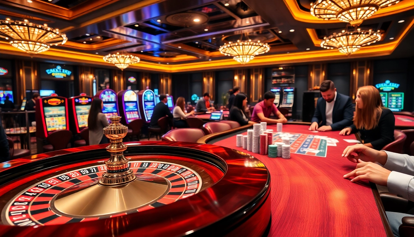 Experience the thrill of gaming at pg88 trang chủ, with vibrant roulette wheels and exciting slot machines.