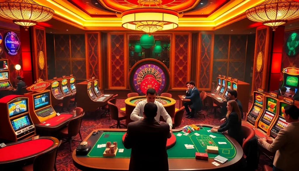 Experience the thrill of b52 with high-stakes gambling action at luxurious casino tables.