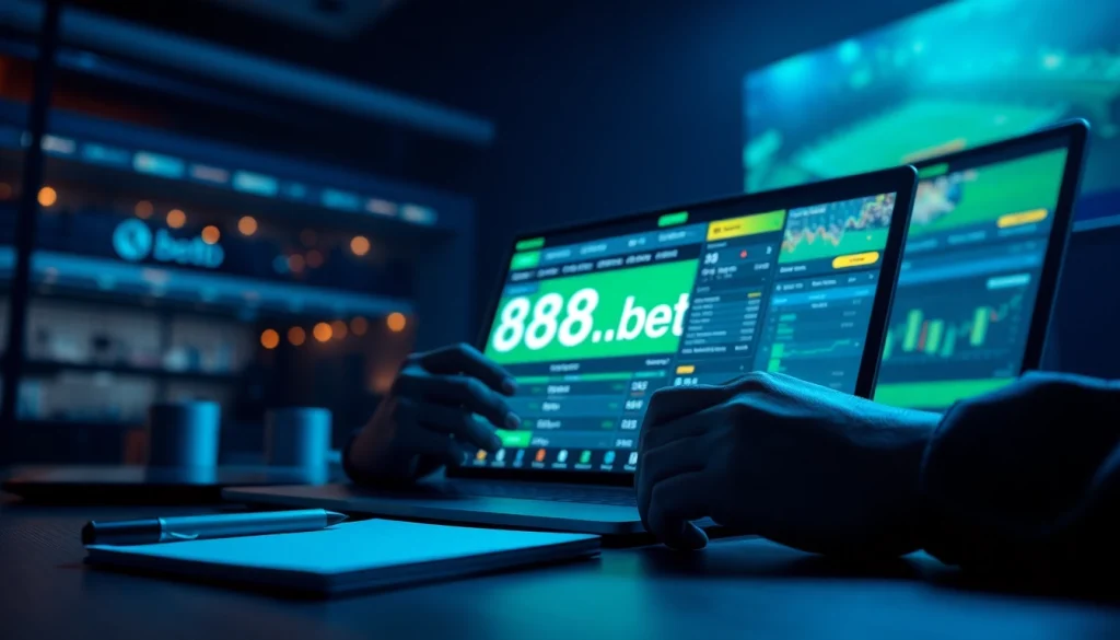 Experience online sports betting with 888b.bet in a sleek, modern interface that guarantees excitement.