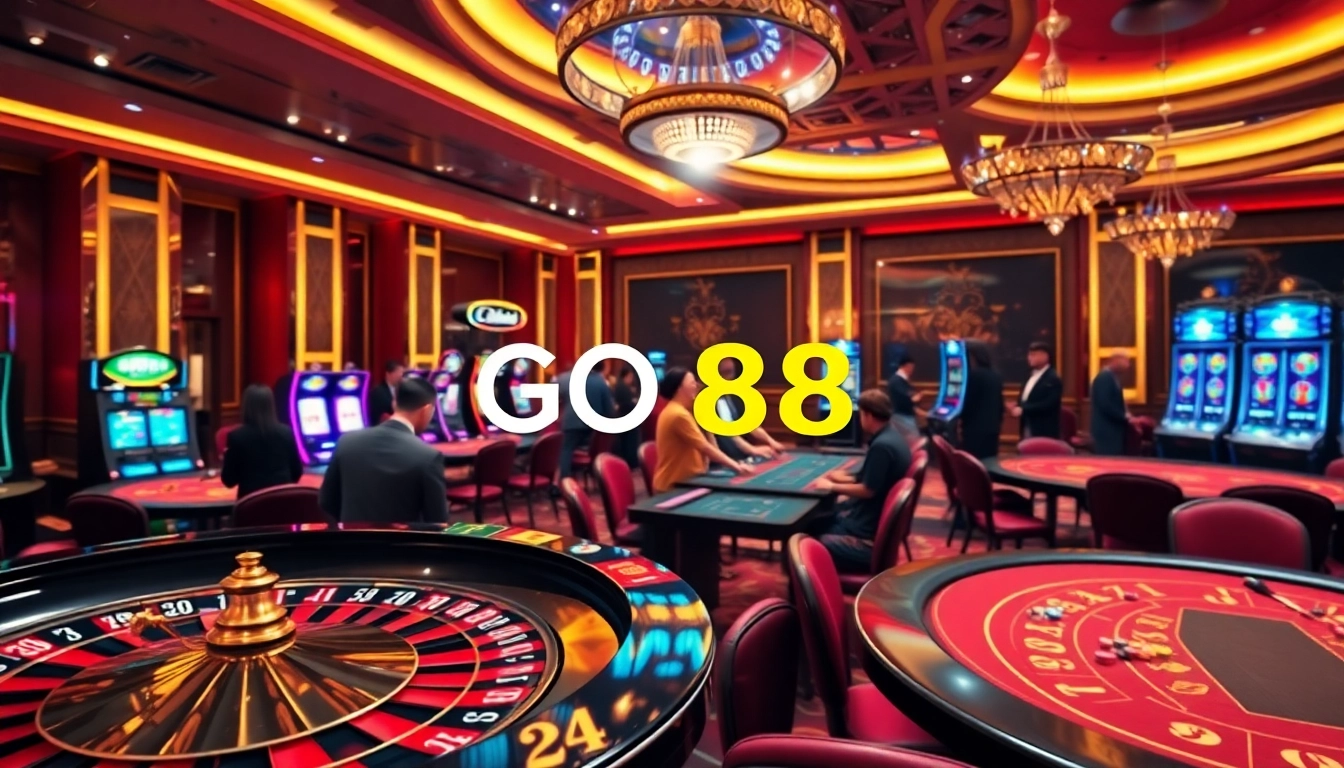 Experience thrilling gameplay at GO 88 with engaging roulette, poker, and slot machines.