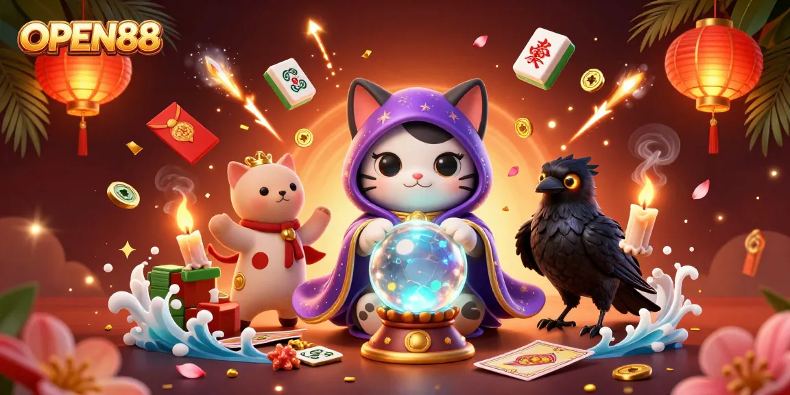 Experience the excitement at OPEN88 with engaging games and mystical elements.