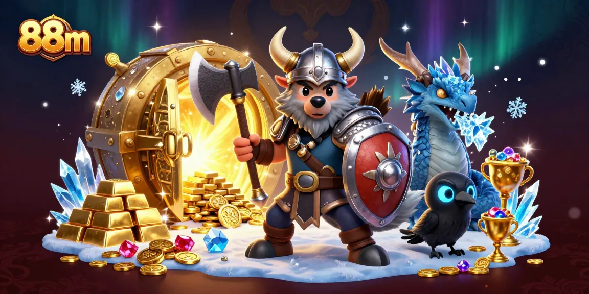 Elevate your game at 88m with exciting jackpot opportunities surrounded by treasures and mythical characters