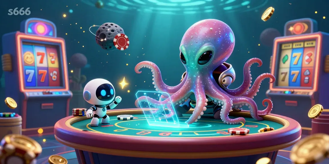 Experience thrilling s666 gameplay with vibrant slot machines amidst cosmic adventures.