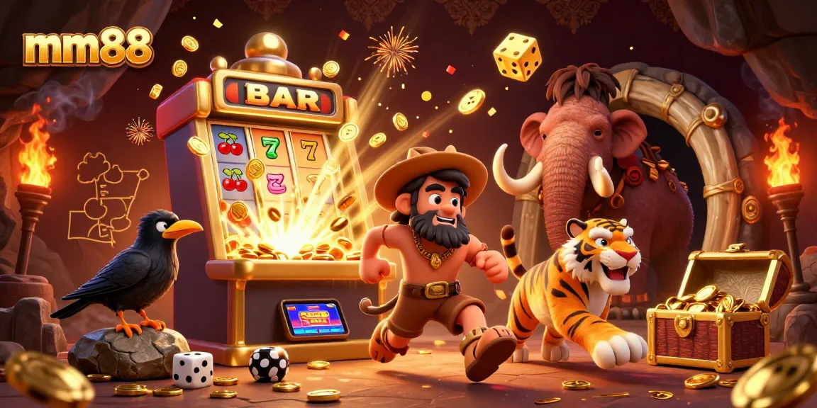 Experience the thrilling world of mm88 casino with dynamic characters and vibrant game elements!